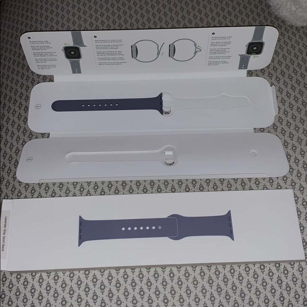 Lavender Grey 40mm Apple Watch Band M/L